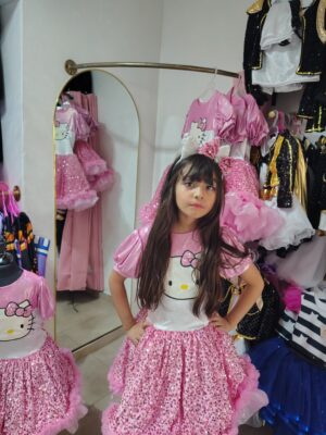 vestido Kitty boutique incluye diadema