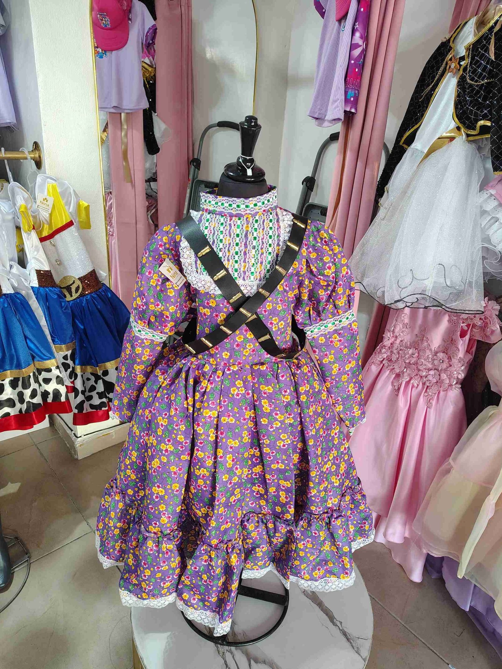Vestido Típico de Adelita Fiestas Patrias - Image 4