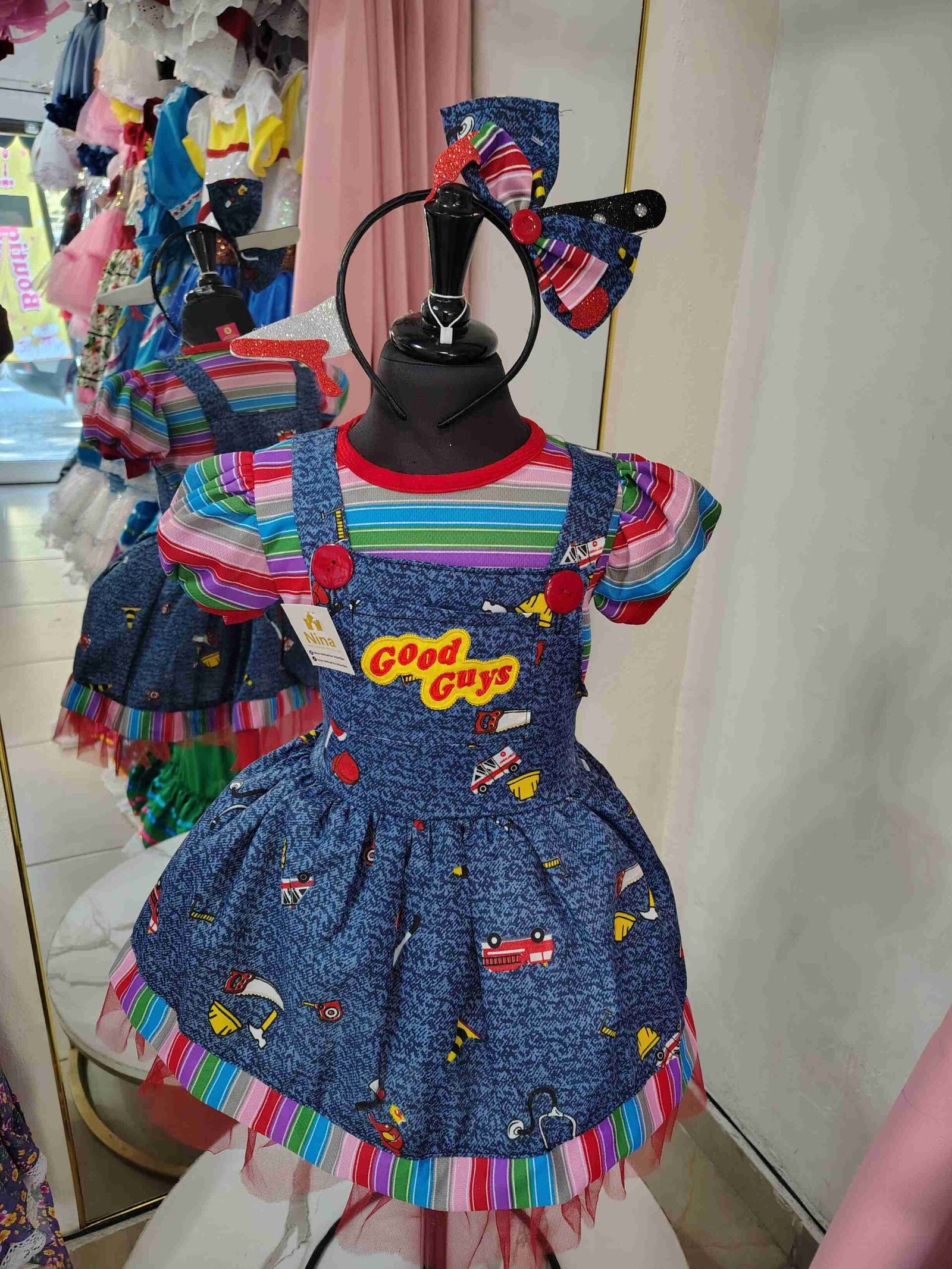 Vestido de Muñeco Malvado para Bebé - Imagen 2
