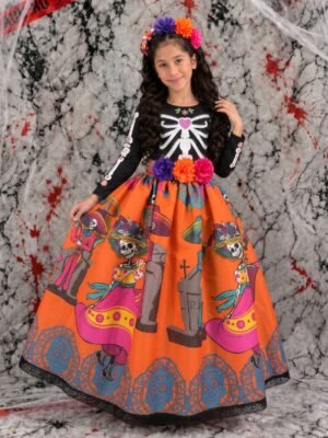 Vestido de Catrina Calaverita