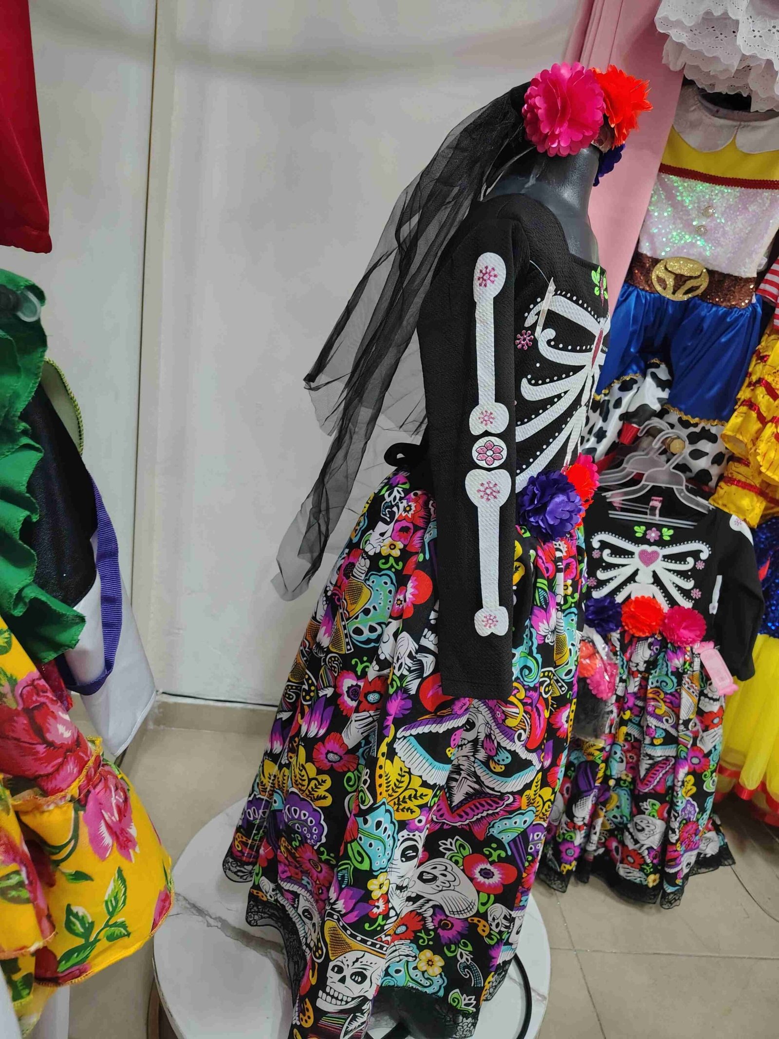Vestido de Catrina Calaverita - Imagen 3