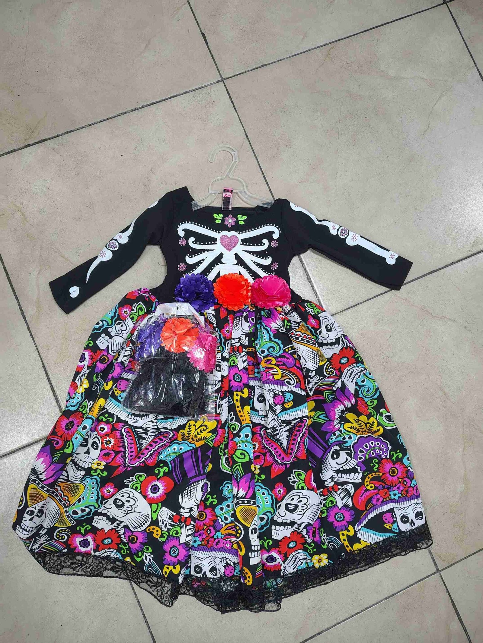 Vestido de Catrina Calaverita - Imagen 4