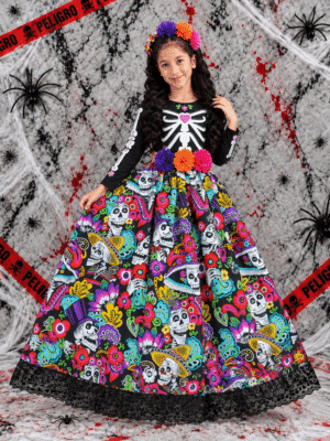 Vestido de Catrina Calaverita